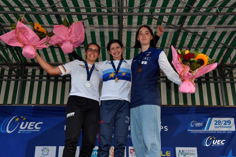  2024 UEC Trials Cycling European Championships - Jeumont (France) 29/09/2024 -  - photo Tommaso Pelagalli/SprintCyclingAgency?2024